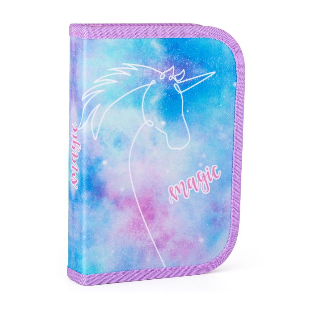 Penál 1 p. 2 chlopně, prázdný Unicorn